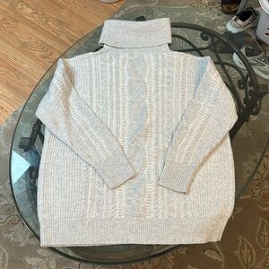 Cozy Cable Knit Sweater Medium